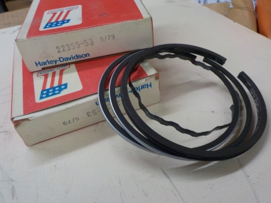 PANHEAD FL "NEW OLD STOCK IN BOX" RINGS STD 2 BOXES #22355-53
